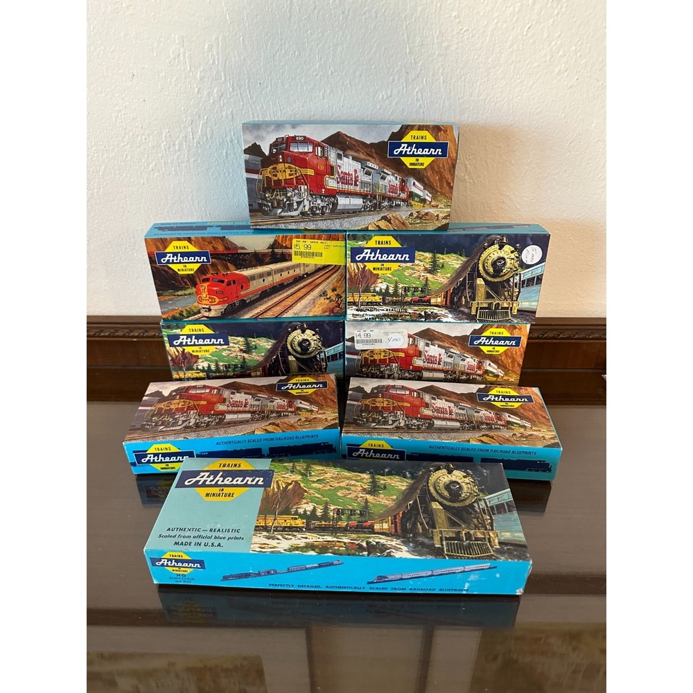 LOT of 8‎ Athearn Empty Boxes for Model Trains - Picture 3 of 4
